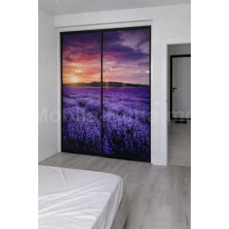 Раздвижные двери для ниши в спальне А-24